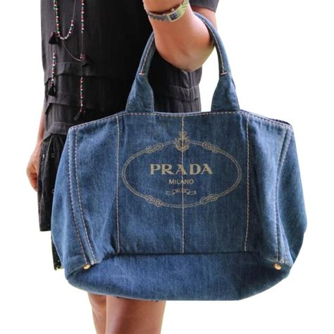 prada denim jeans bag|prada bag price usa.